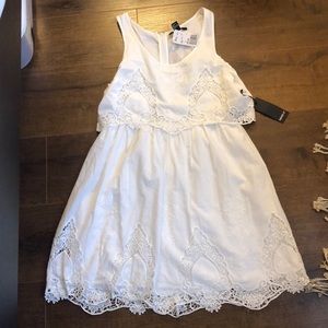 New lace white Dress